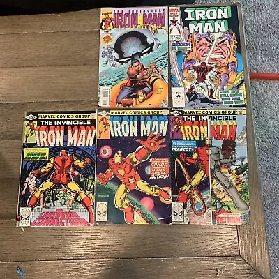 Buy Lot Of Marvel Iron Man Comics #141, 142, 144 1980. 1999# 23. 1986 #205 See Pics • 8£