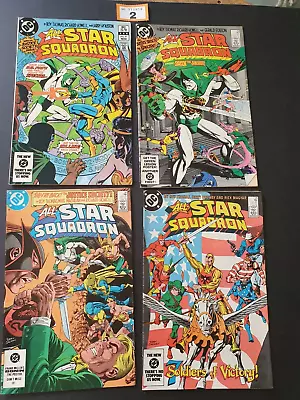 Buy ALL- STAR SQUADRON DC COMICS # 27 + 28 + 29 + 30  1983/84 X 4 NICE RUN • 13.99£