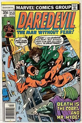 Buy Daredevil #153 - 1st Appearance Of Benjamin Uric (Marvel, 1978) VF- • 11.94£