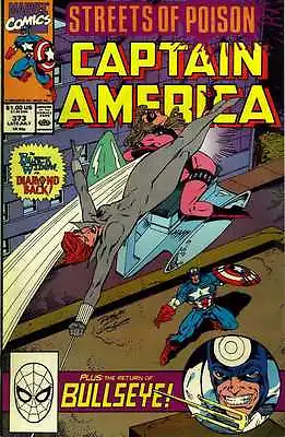 Buy Captain America # 373 (versus Bullseye) (Ron Lim) (USA, 1990) • 12.79£