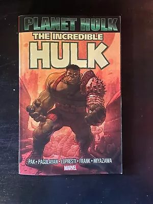 Buy Incredible Hulk: Planet Hulk Graphic Novel - Marvel Comics • 19.76£