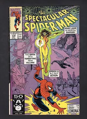 Buy Peter Parker: The Spectacular Spider-Man #176 1st Corona Marvel Comics '91 FN • 3.21£
