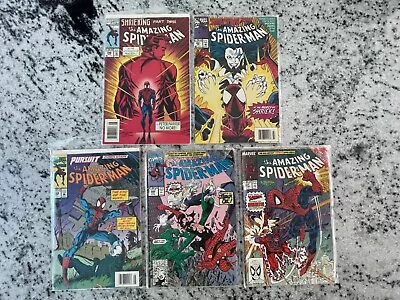 Buy 5 Amazing Spider-Man Marvel Comic Books 327 342 389 391 392 Venom Carnage 19 LP8 • 19.19£