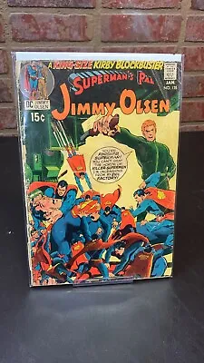 Buy Superman’s Pal Jimmy Olsen 135 Cameo Darseid LOW GRADE Neal Adams! Kirby DC • 7.91£