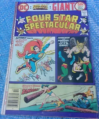 Buy DC Comics Four Star Spectacular #4 October 1976 Superman Hawkman Wonder Woman • 7.48£