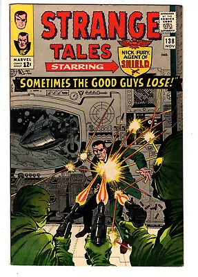 Buy Strange Tales #138 (1965) - Grade 7.5 - 1st Appearance Of Eternity! • 94.87£