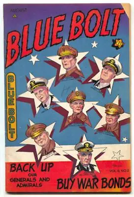 Buy Blue Bolt Vol. 6 #2  1945 - Novelty  -VG- - Comic Book • 85.71£