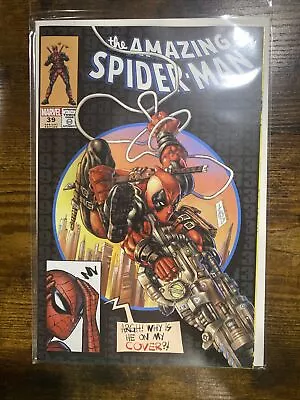 Buy Amazing Spider-man #39 * Nm+ *alan Quah Deadpool 300 Virgin Variant Black 🔥🔥🔥 • 43.97£