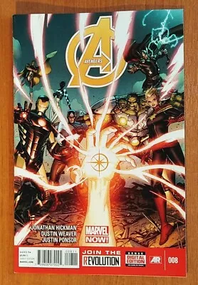 Buy Avengers #8 - Marvel Comics 1st Print 2013 Series • 6.99£