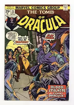 Buy Tomb Of Dracula #25 VG 4.0 1974 1st App. Hannibal King • 23.19£