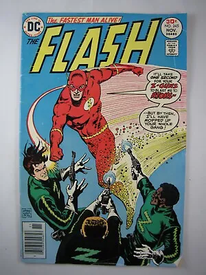 Buy DC Comics Flash #245 November 1976 1st App Of Plant Master As Floronic Man • 4.98£