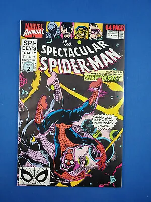 Buy Spectacular Spiderman Annual 10 Vf Nm Mcfarlane 1990 • 11.99£