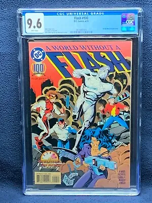 Buy Flash #100 Vol 2 Comic Book - CGC 9.6 • 63.55£