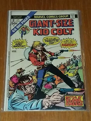 Buy Kid Colt Outlaw Giant Size #2 Fn- (5.5) April 1975 Marvel Western • 18.99£