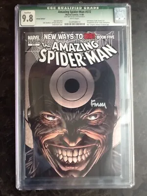 Buy Amazing Spider-Man #572 Signed By David Finch CGC 9.8! • 75.20£