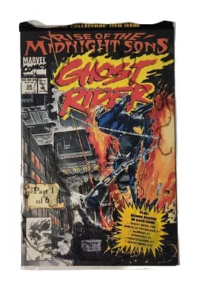Buy Ghost Rider #28 Marvel Comics Sealed With Poster • 5.58£