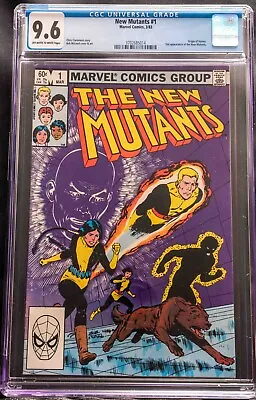 Buy The NEW MUTANT #1 (1983) CGC 9.6 - 2nd App Of The New Mutants - ORIGINS Of KARMA • 89.95£