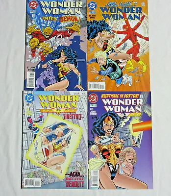 Buy WONDER WOMAN #107 109-110 114 * DC Comics Lot * 1996 -  Flash Sinestro Demon • 5.77£