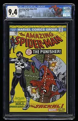 Buy Amazing Spider-Man #129 CGC NM 9.4 Reprint Variant 1st Appearance Of Punisher! • 103.14£