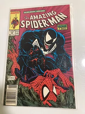 Buy SPIDER-MAN #316 Featuring VENOM By Todd McFarlane - Newsstand! • 79.16£