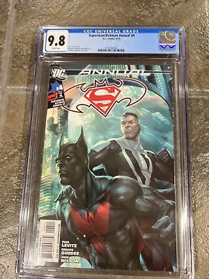 Buy Superman/batman Annual #4 Cgc 9.8 Nm/mt Artgerm Early Batman Beyond Appearance • 177.40£