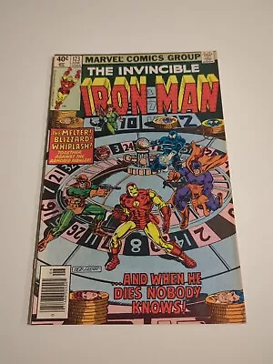 Buy Iron Man #123 - Marvel Comics 1979 Invincible Iron Man Vol 1 First Series Nice!! • 16£
