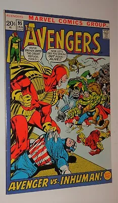 Buy Avengers #95 Neal Adams Classic, Fresh 9.0/9.2 Classic Cover 1972 • 97.94£