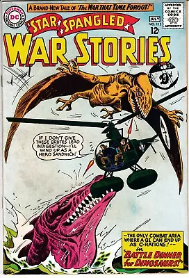 Buy STAR SPANGLED WAR STORIES #115, FN, DC Comics (1964) • 11.95£