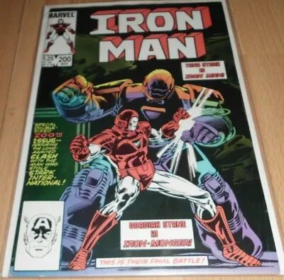 Buy Iron Man (1968 1st Series) #200...Published Nov 1985 By Marvel • 24.95£
