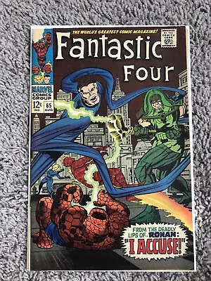 Buy Marvel Fantastic Four #65 (1967) First Appearance Of Ronan The Accuser Key Issue • 40.02£