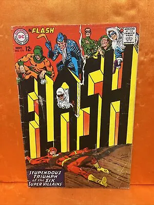 Buy The Flash #174 DC Mid-grade 1967 Rogues Gallery Classic Cover • 11.85£