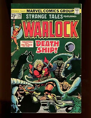 Buy (1975) Strange Tales Featuring Warlock #179 - KEY ISSUE!  DEATH SHIP!  (6.5/7.0) • 40.20£