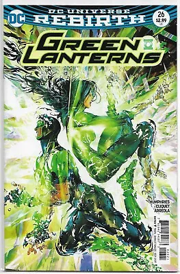 Buy Green Lanterns #26 Variant Cover Rebirth Jessica Cruz Simon Baz DC Comics • 2.35£