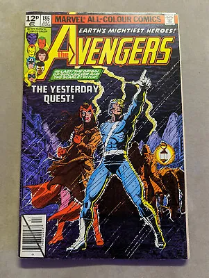 Buy Avengers #185, Marvel Comics, 1979, Quicksilver/Scarlet Witch, FREE UK POSTAGE • 10.99£