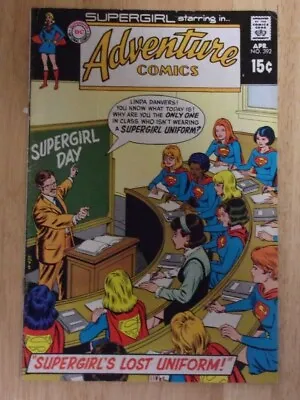 Buy Adventure Comics #392 Solid Vg+   2 Supergirl Stories,curt Swan Cover  • 8.44£