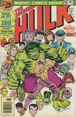 Buy Incredible Hulk #200 FN+ 6.5 1976 Stock Image • 26.02£