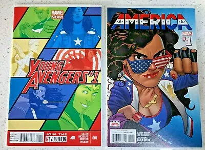 Buy AMERICA & YOUNG AVENGERS # 1 - 1st Cover Apperance 2013 First Print Marvel Comic • 125£