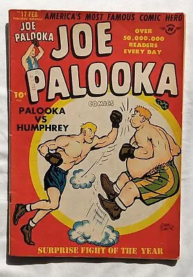 Buy Harvey Comics Joe Palooka #17 “Vol 2” Bob Powell 1st Appearance Little Max 1948 • 19.70£