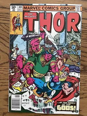 Buy The Mighty THOR #301 (Marvel 1980) 1st Appearance Of Ta-Lo Shang Chi! VF+ • 11.11£