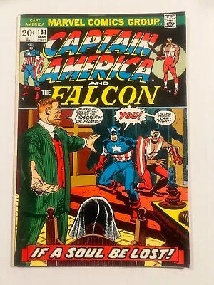 Buy Captain America And The Falcon #161 2nd Apperance Of Peggy Carter • 8.11£