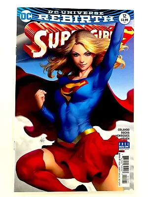 Buy DC Comics SUPERGIRL (2017) #12 ARTGERM Good Girl Cover B Variant NM- Ships FREE! • 16.72£