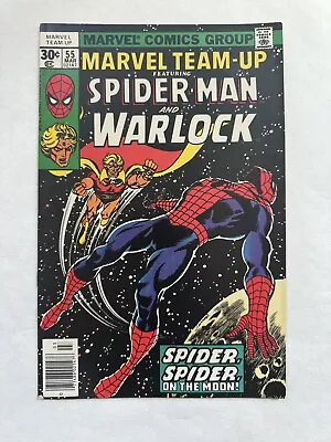 Buy Marvel Team Up #55 Bronze Age Byrne Spider-man Warlock 1st Infinity Stones VF- • 10.41£