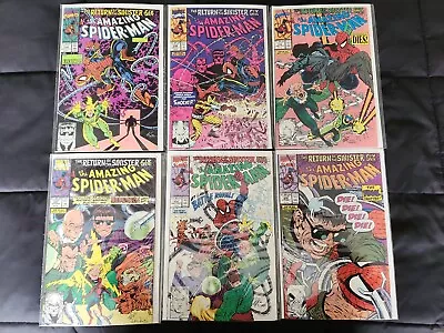 Buy Amazing Spider-Man 6 Comics Lot - #334 335 336 337 338 339 Return Sinister Six • 39.42£
