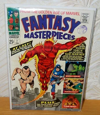 Buy Fantasy Masterpieces 7 Human Torch February 1967 Marvel Comics (Zenith Books)  • 17.50£