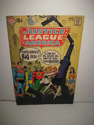 Buy Justice League Of America #73 1969 DC Joe Kubert Superman • 9.57£