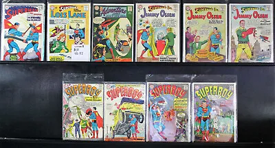 Buy Superman Lot, Jimmy Olsen, Lois Lane, Superboy, Silver Age Dc 12 Cent Covers • 137.94£
