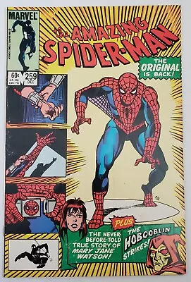 Buy Amazing Spider-Man #259 FN Origin Of Mary Jane Watson Marvel Comics 1984  • 6.30£