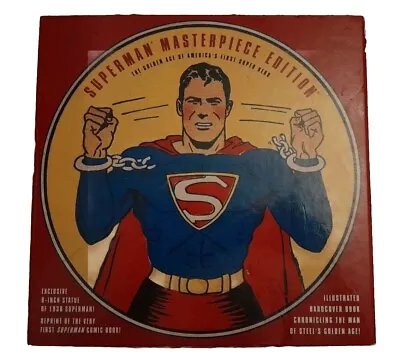 Buy Superman Masterpiece Edition 8” Statue, Book, Repro 1999 - Missing Comic  • 19.33£
