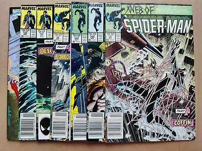 Buy Spider-Man Kraven's Last Hunt 1-6 Amazing 293 294 Web Of 31 32 Marvel Lot Of 7 • 85.97£