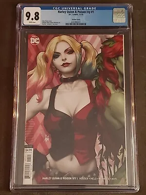 Buy Harley Quinn & Poison Ivy #1 (CGC 9.8) - Artgerm Harley Quinn Variant - Sold Out • 75.61£